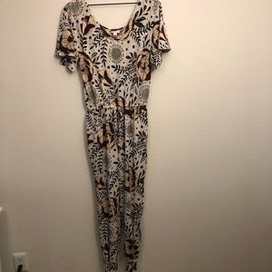Floral Jumpsuit